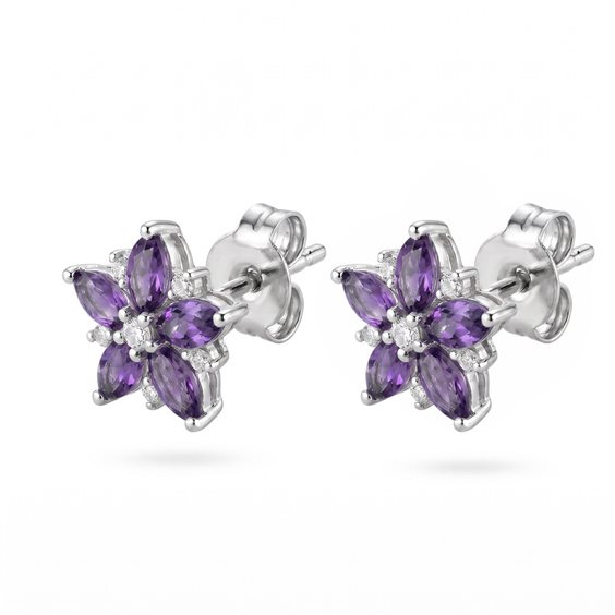 Earrings Brosway Woman FANCY - MAGIC PURPLE in Silver FMP136 - FMP136